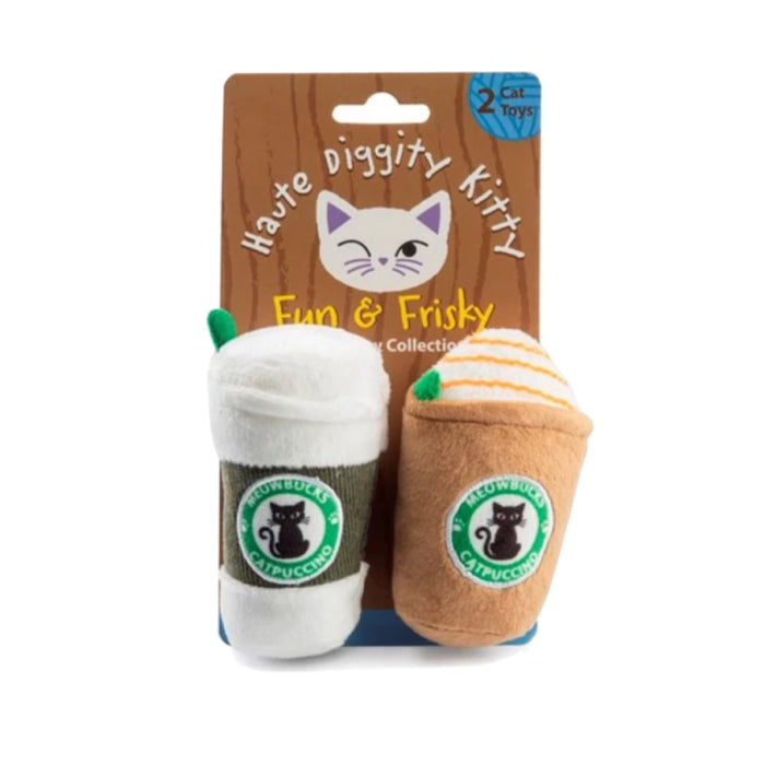 Haute Diggity Kitty Meowbucks Catnip Toys (2pk)