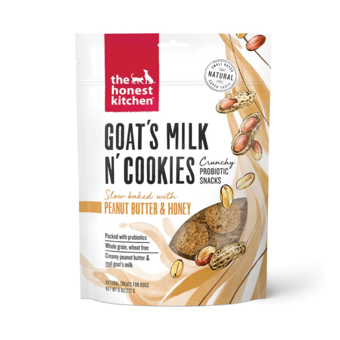 The Honest Kitchen Goat's Milk n' Cookies Peanut Butter & Honey 8oz
