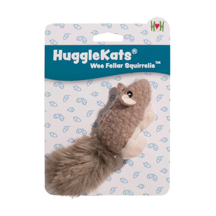 HuggleKats Cat We Fellar Sauirrelie Cat Toy