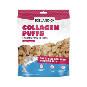 Icelandic+ Collagen Puffs Crunchy Protein Bites With Cod 2.5oz