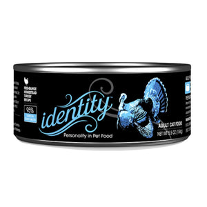 Identity 95% Free-Range Heritage Turkey Pate Wet Cat Food 5.5oz