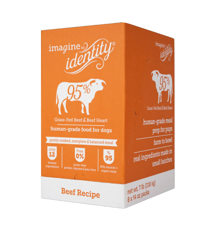 Identity 'Imagine' 95% Beef Gently Cooked Frozen Recipe