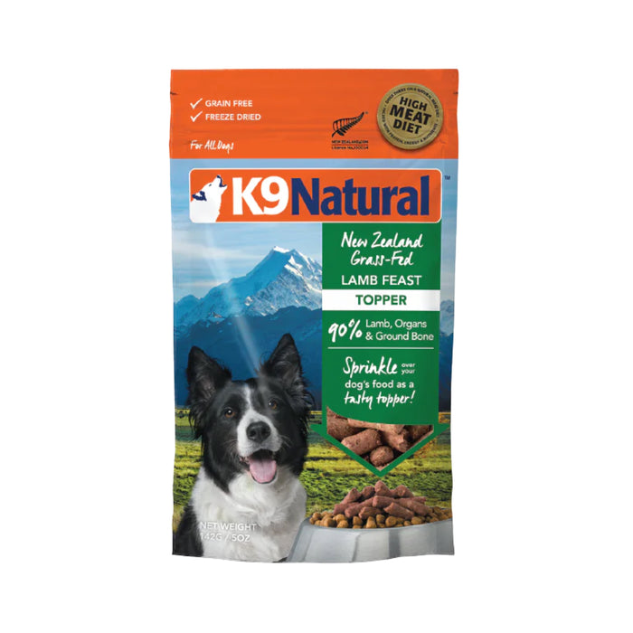 K9 Natural New Zealand Grass-fed Lamb Feast Topper 5oz