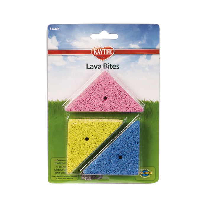 Kaytee Lava Bites Small Pet Toy (3 count)