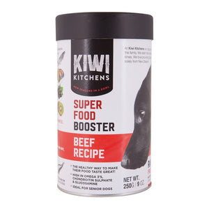 Kiwi Kitchens Raw Freeze-Dried Super Food Booster Beef Recipe 9oz