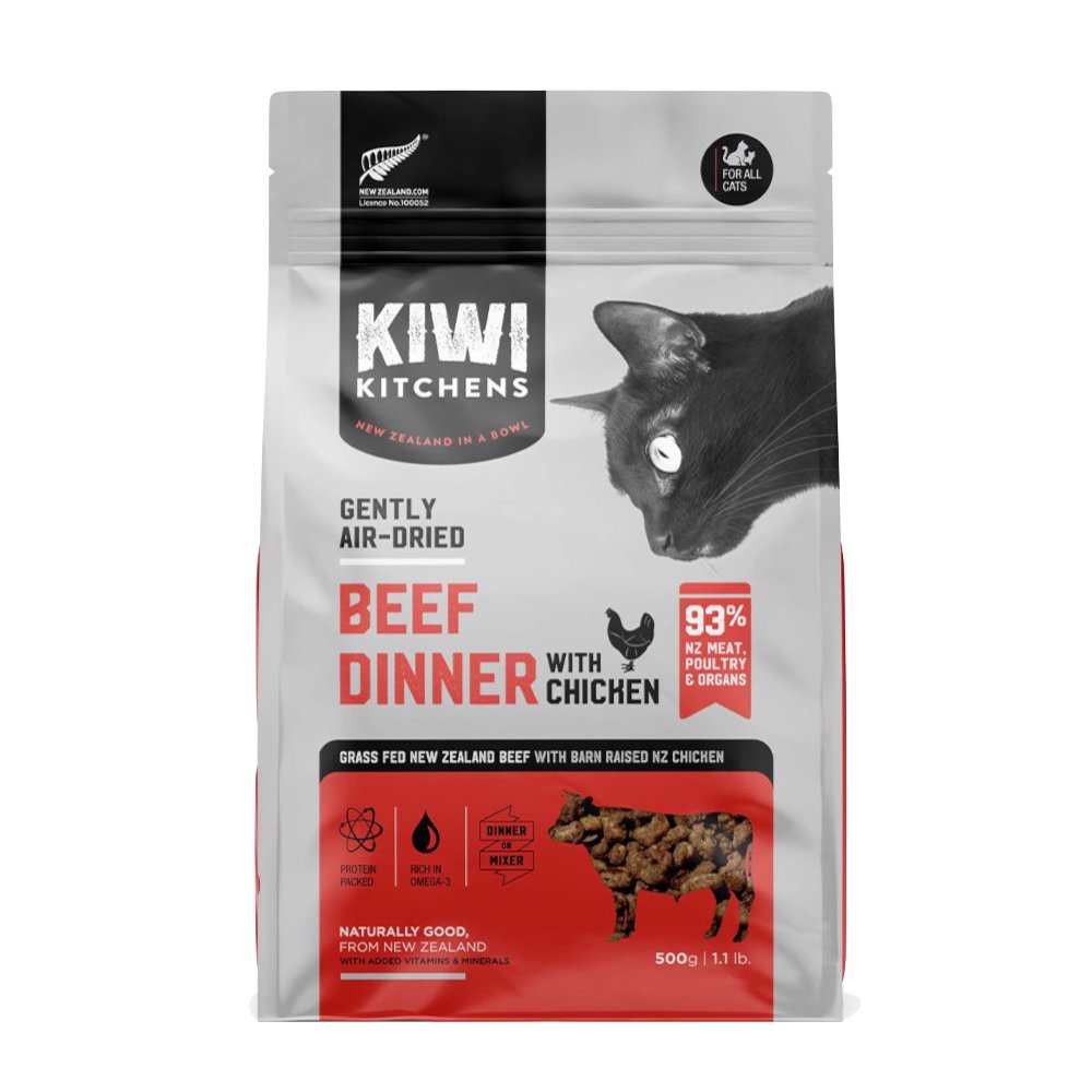 Kiwi Kitchens Cat Air Dried Beef Dinner Furly s Pet Supply