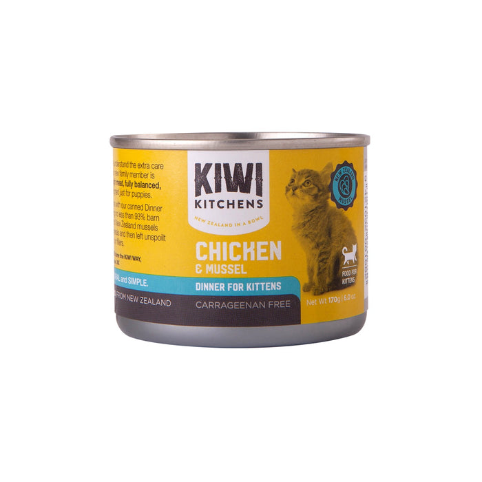 Kiwi Kitchens Chicken & Mussel Dinner for Kittens 6oz