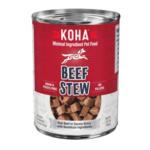 KOHA Minimal Ingredient Beef Stew Canned Dog Food