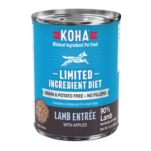 KOHA Limited Ingredient Lamb Entrée Canned Dog Food