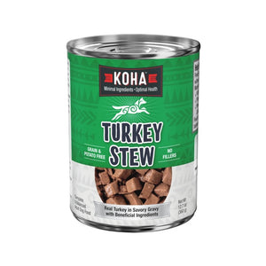 KOHA Limited Ingredient Turkey Stew Canned Dog Food