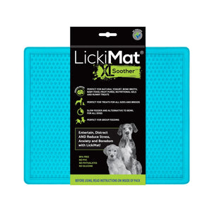 LickiMat Soother Non-Skid Thermoplastic Rubber Dog Feeding Mat X-Large