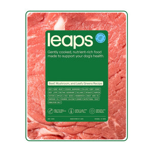 Leaps Gently Cooked Beef, Mushroom & Leafy Greens Recipe 1lb