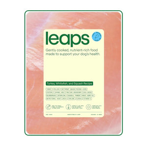 Leaps Gently Cooked Turkey, Whitefish & Squash Recipe 1lb