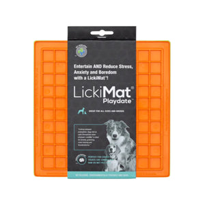 LickiMat Classic Playdate Slow Feeder Mat, Multiple Colors