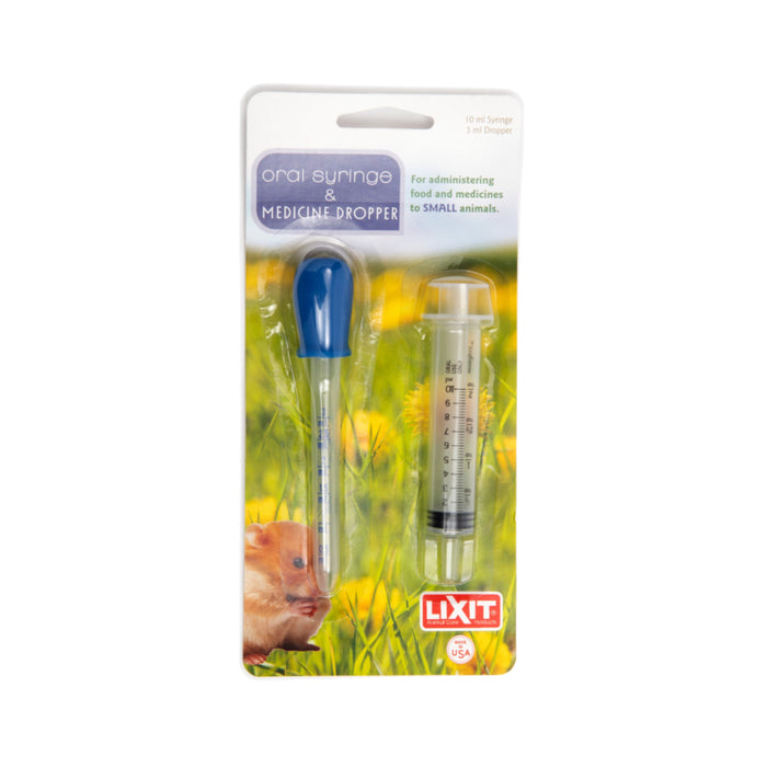Lixit Small Animal Oral Syringe & Medicine Dropper Set
