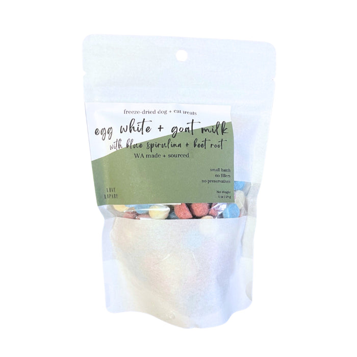 Love Liparu Egg White & Goat Milk Freeze-Dried Treats 1oz