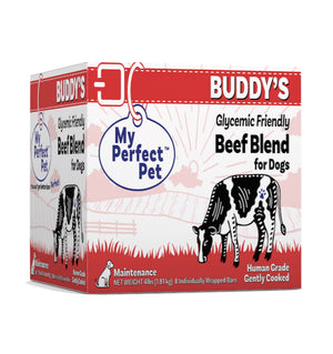 My Perfect Pet Buddy's Low Glycemic Beef Blend 4lb