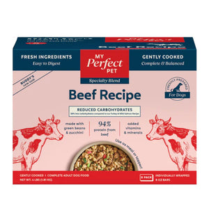 My Perfect Pet Buddy's Low Glycemic Beef Blend 4lb