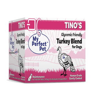 My Perfect Pet Tino's Low Glycemic Turkey Grain Free Blend 4lb