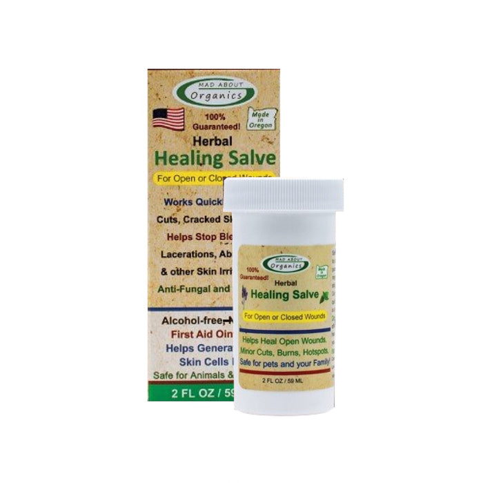 Mad About Organics Herbal Healing Salve 2oz