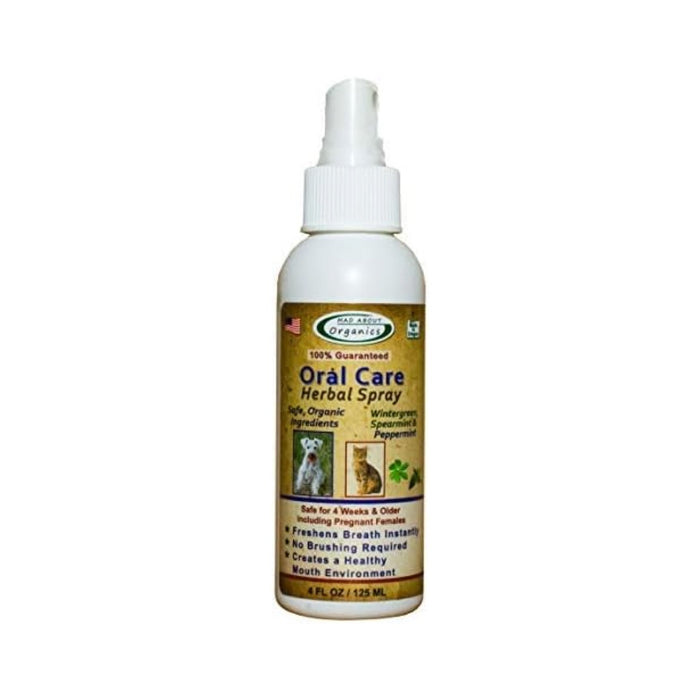 Mad About Organics Oral Care Herbal Spray 4oz