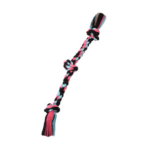 Mammoth Flossy Chew Rope Tug 3 Knot, Medium 20"