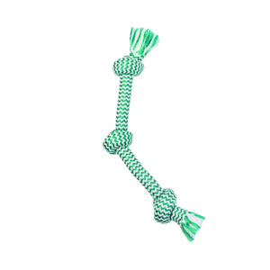 Mammoth Flossy Chew Extra, Fresh Mint 3-Knot Rope Tug