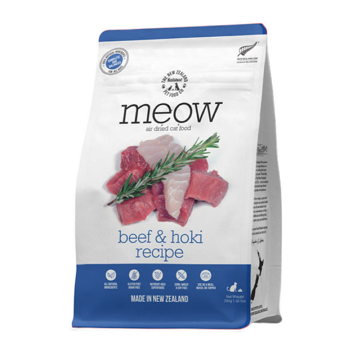 New Zealand Natural Meow Beef & Hoki Air-Dried Food