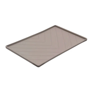 Messy Mutts Silicone Non-Slip Bowl Mat Grey