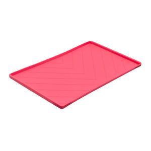 Messy Mutts Silicone Non-Slip Bowl Mat Watermelon Pink