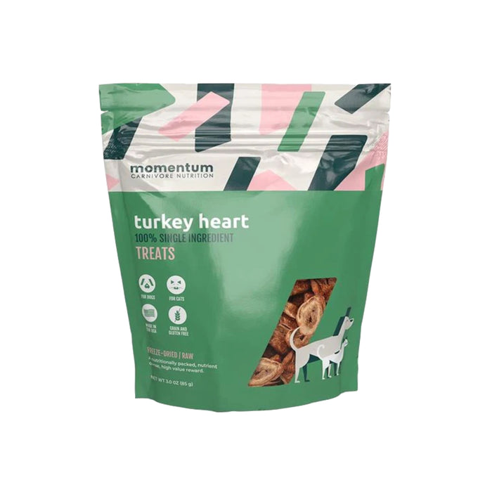 Momentum Freeze-Dried Turkey Heart 3oz