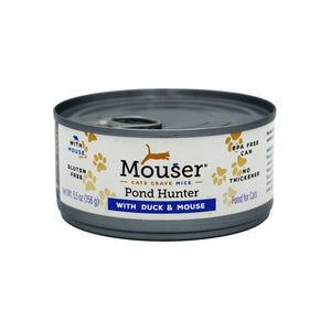 Muridae Mouser Pond Hunter Duck with Mouse Recipe Can 5.5oz