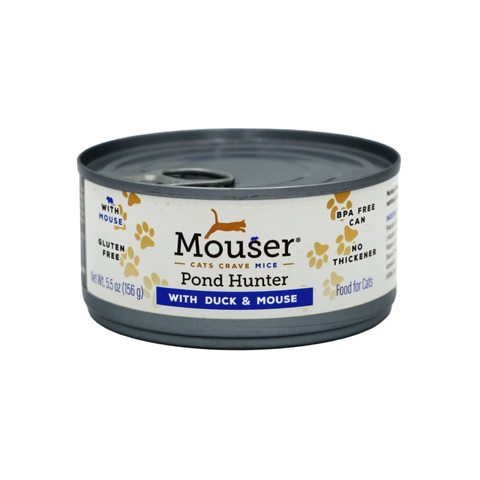 Muridae Mouser Pond Hunter Duck with Mouse Recipe Can 5.5oz