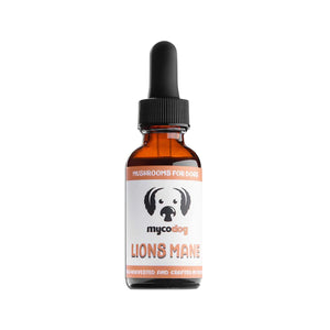 MycoDog Single Mushroom Extract Tincture Lion's Mane 2oz