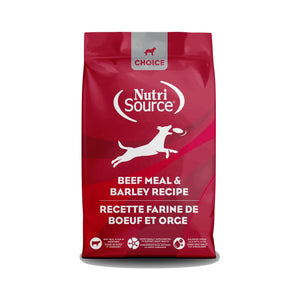 NutriSource Choice Beef Meal & Barley Recipe