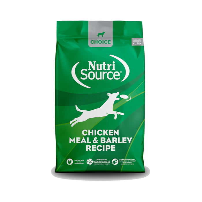 NutriSource Choice Chicken Meal & Barley Recipe 30lb