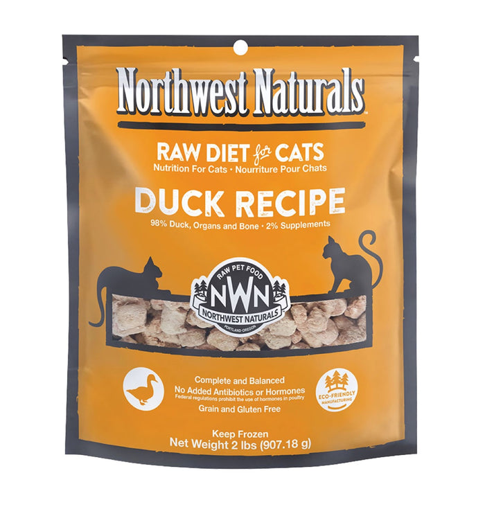 Northwest Naturals Cat Nibbles Duck Recipe 2lb