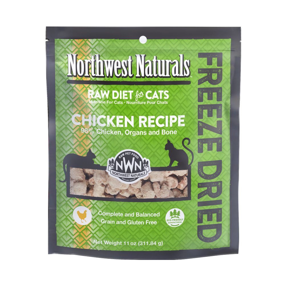 Northwest Naturals Freeze Dried Chicken Cat Food 11oz