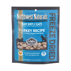 Northwest Naturals Cat Freeze-Dried Turkey Recipe 11oz