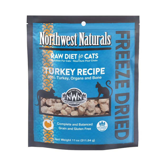 Northwest Naturals Cat Freeze-Dried Turkey Recipe 11oz