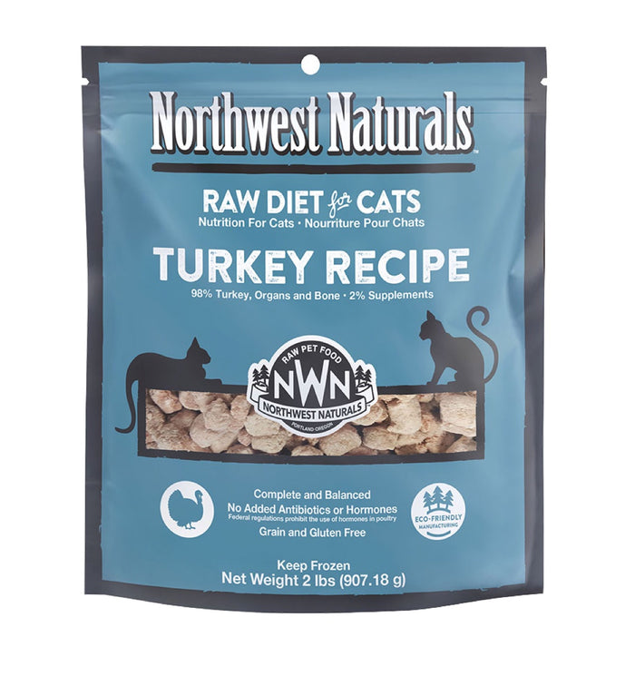 Northwest Naturals Cat Nibbles Turkey Recipe 2lb
