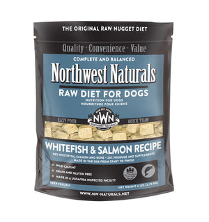 Northwest Naturals Frozen Raw Whitefish & Salmon Recipe