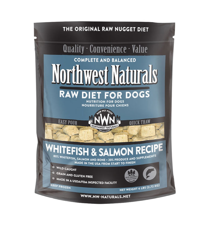 Northwest Naturals Frozen Raw Whitefish & Salmon Recipe