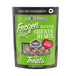 Northwest Naturals Frozen Raw Chicken Hearts 12oz
