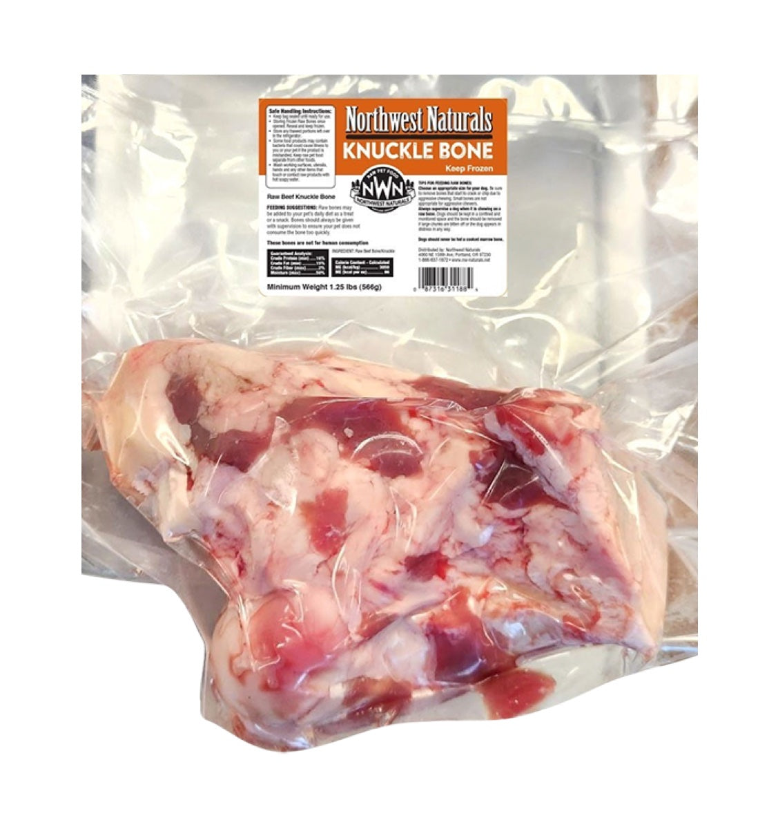 Northwest Naturals Raw Beef Knuckle Bone – Furly's Pet Supply