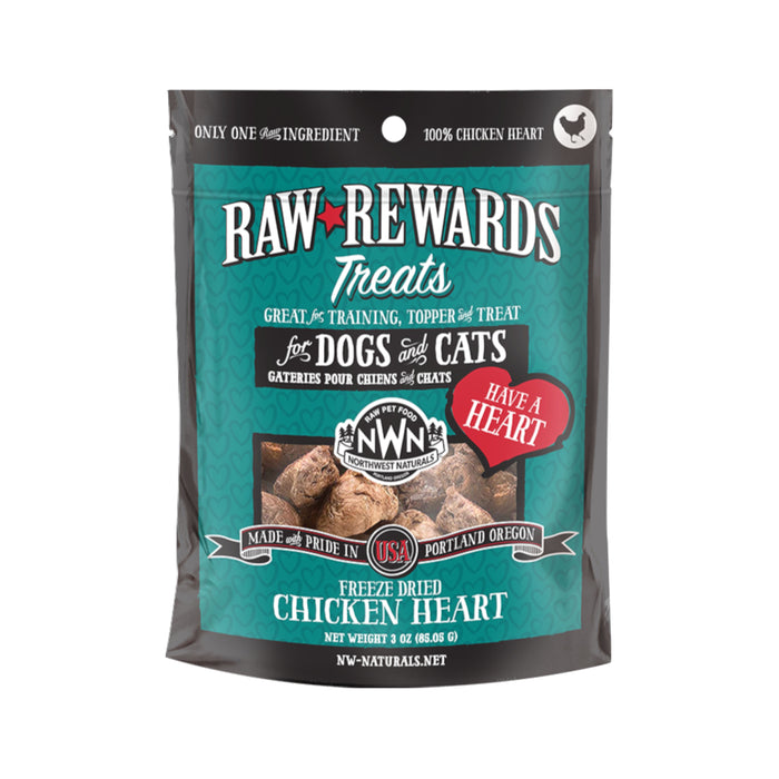 Northwest Naturals Freeze Dried Chicken Heart 3oz