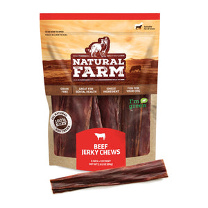 Natural Farm Beef Gullet Jerky Chews 6" (10ct)