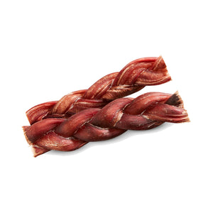 Natural Farm Braided Bully Stick 6"