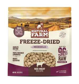 Natural Farm Red Meat Beef & Meat Freeze-Dried Morsels