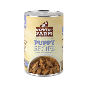 Natural Farm Puppy Recipe Chicken Duck & Sardines Recipe Can